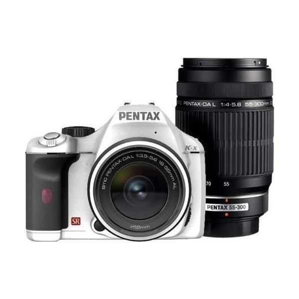美品✨スマホ転送OK PENTAXペンタックス K-x 一眼レフカメラ ホワイト Kシリーズ デジタル一眼 中古 スマホに送れる PENTAX