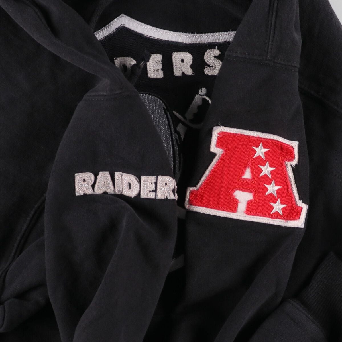 ナイキ NIKE NFL Raiders スウェットプルオーバーパーカー メンズXL