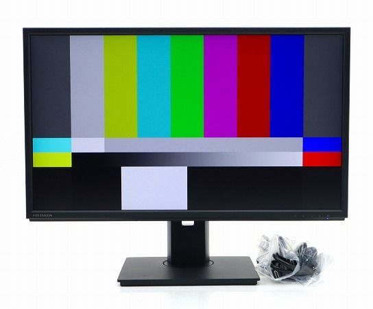 IO DATA LCD-DF241EDB-F 23.8インチ非光沢ADSパネル 1920x1080ドット HDMI/DisplayPort/アナログRGB入力 中央左に目立つ黒点あり 中古
