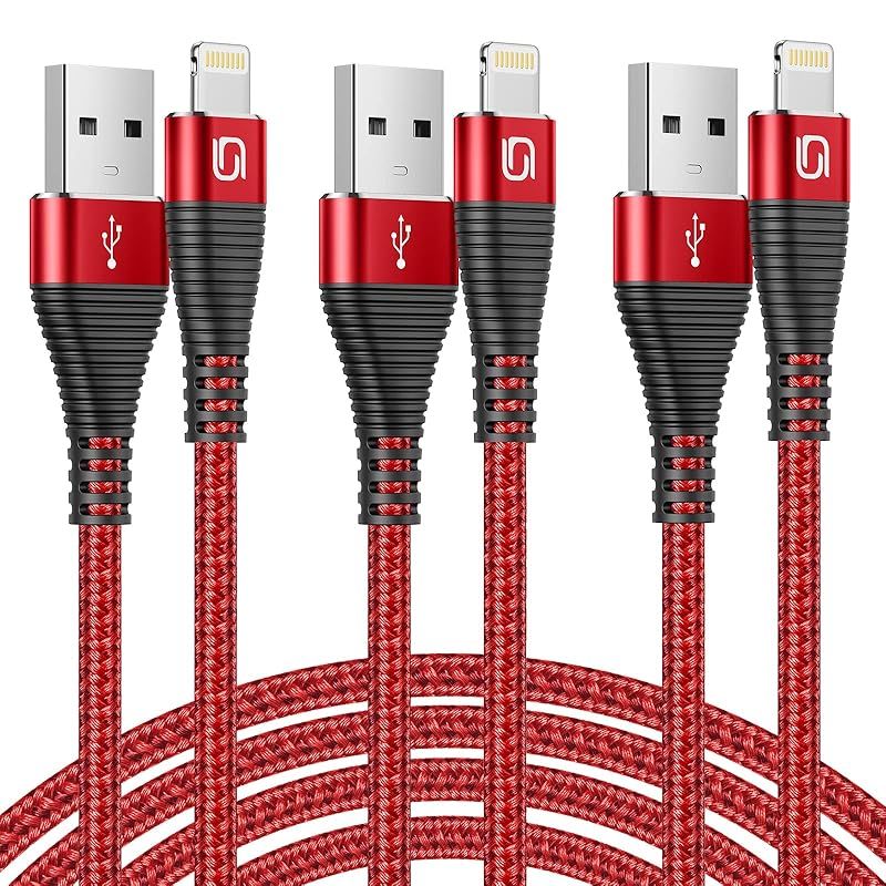 新品】 iPhone 充電ケーブル 2M/2M/1M ライトニングケーブル 3本セット