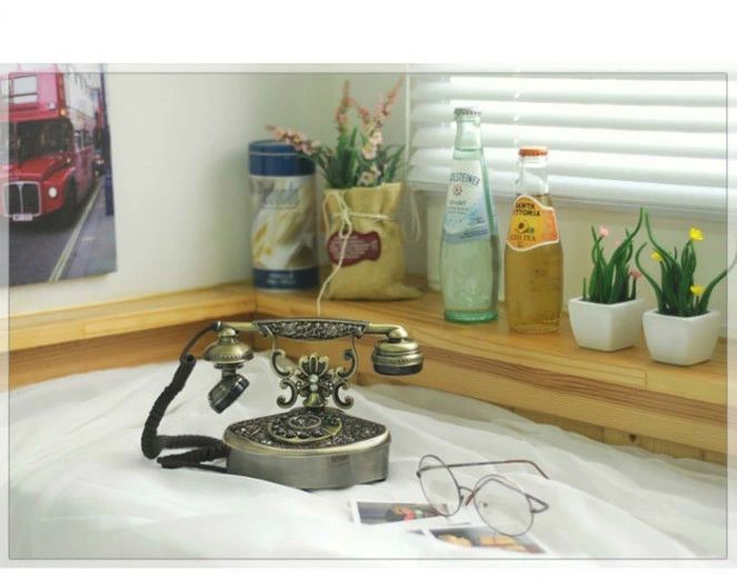 アンティーク機 55-B-PB ヨーロッパ風 装飾機 プッシュ式 骨董品 最新