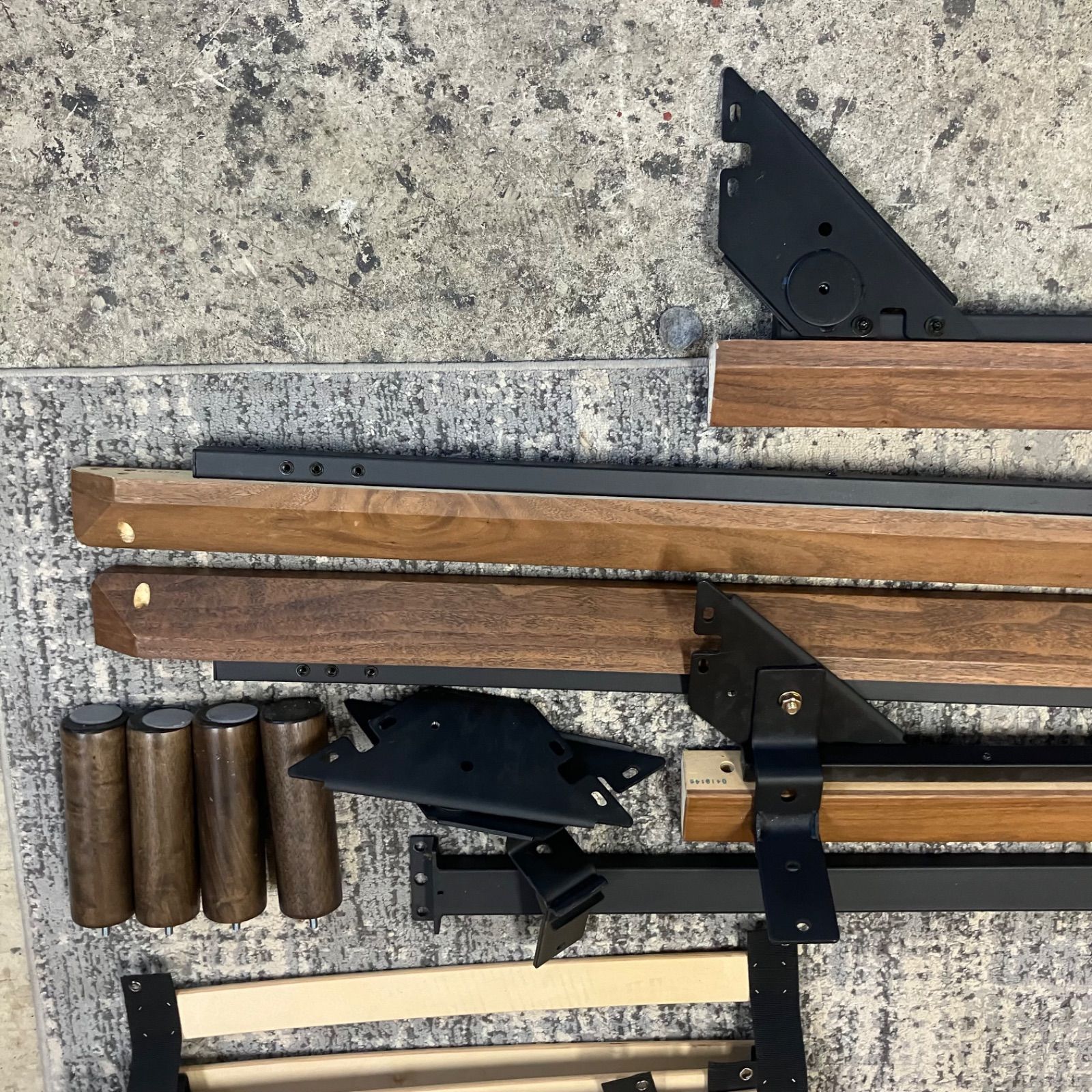 無印良品　タモ材　ベットフレーム　クイーンサイズ（直接引き渡し） 名古屋市中区 MUJI 無印良品 タモ材フレーム クイーンベッド