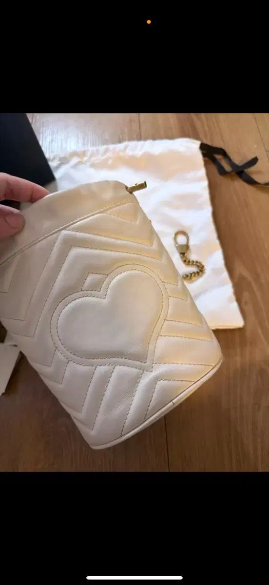 GUCCI グッチ GG マーモント ミニ バケットバッグ DECORATOM_COM_BR