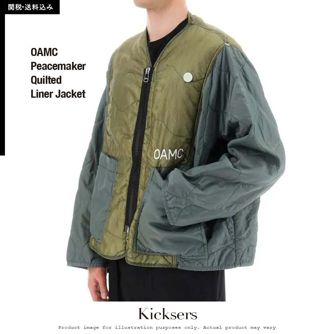 OAMC Peacemaker Quilted Liner Jacket オーエーエムシー ピース