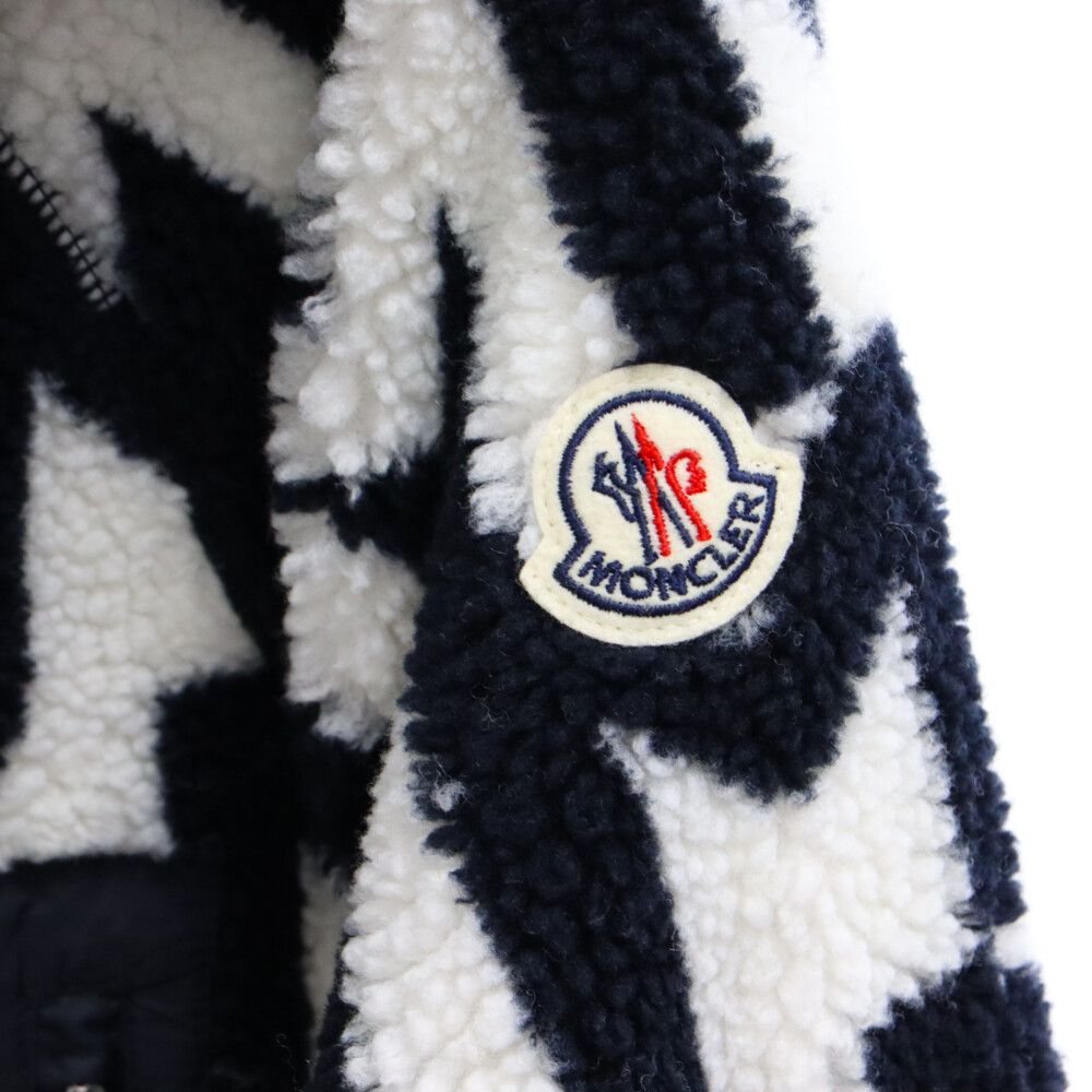 MONCLER (モンクレール) 23AW モノグラム ジップアップ フーディ 