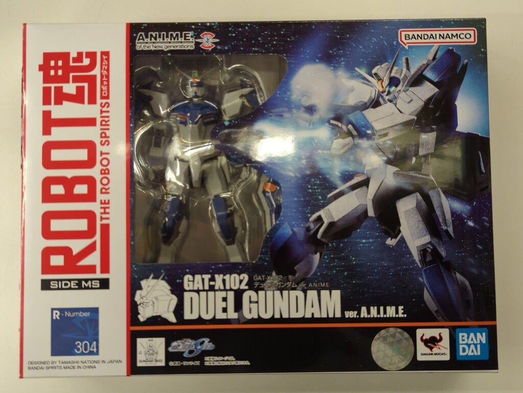 BANDAI SPIRITS ROBOT魂 u003c SIDE MS u003e 機動戦士ガンダムSEED GAT-X102 デュエルガンダム ver. A.N.I.M.E. バンダイナムコ版 304
