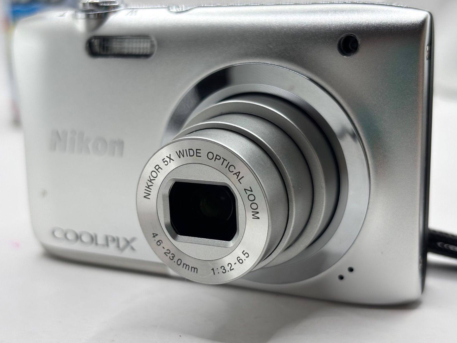 Nikon デジタルカメラ COOLPIX A100 光学5倍 2005万画素 シルバー A100SL 動作保証あり ニコン Nikon COOLPIX A100 デジカメ クールピクス