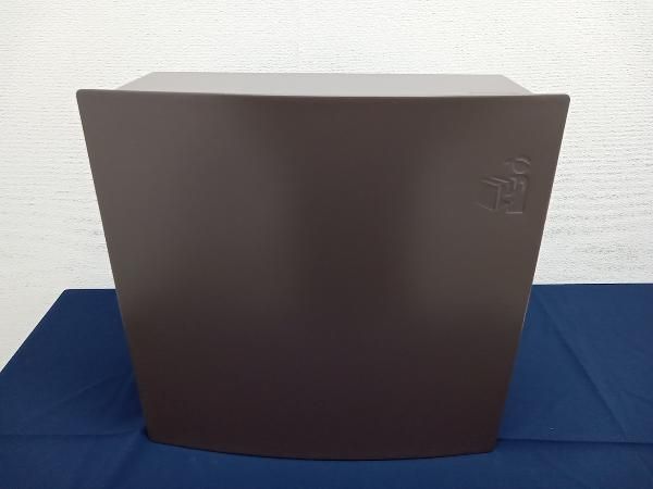 KGY工業 プラッツ 宅配BOX 郵便ポスト 郵便受け 宅配ポスト MB-1 ブラウン 壁掛け 印鑑ケース付き 鍵2本付き 底面に汚れあり