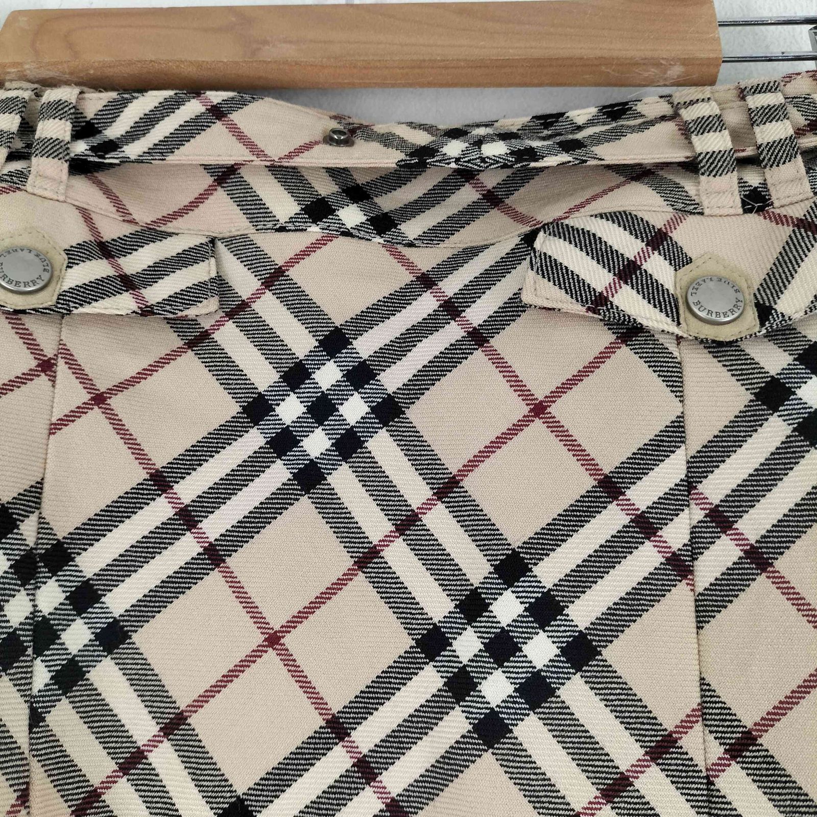 BURBERRY ブルーレーベル チェック柄 スカート 38 BURBERRY BLUE LABEL