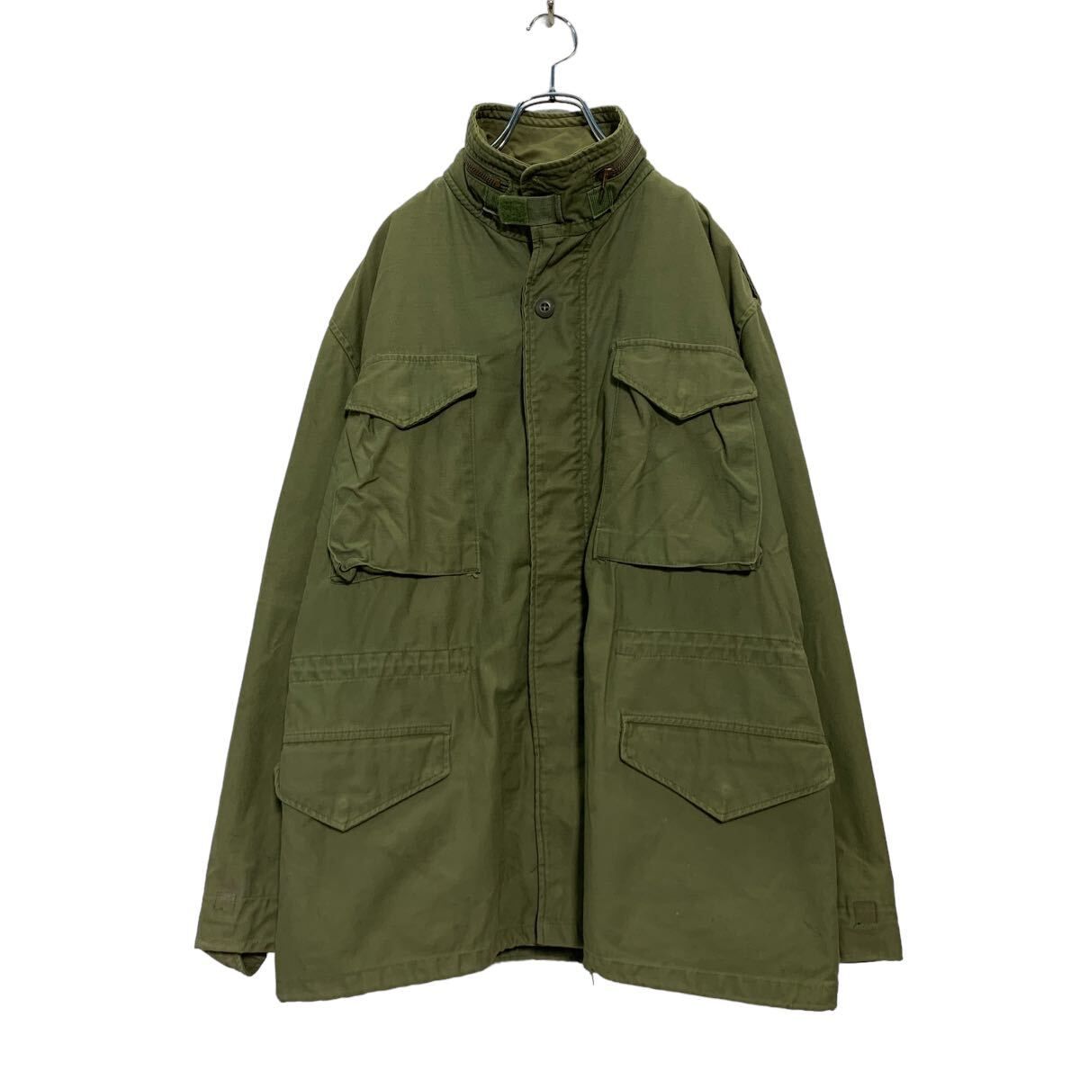 U.S.ARMY M-65 3rd フィールドジャケット M オリーブ 80's ミリタリー 米軍 古着卸 アメリカ仕入 a606-5866