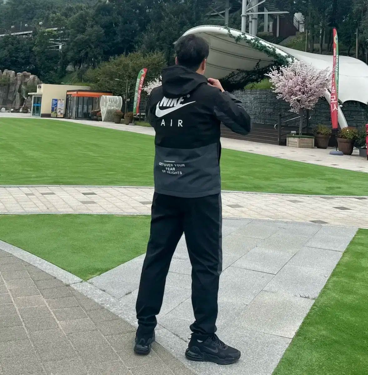 NIKE ナイキ スポーツウェア 裏地なし フル ジップアップ トレーニングウエア セット LLC-HASEGAWATOSO_COM