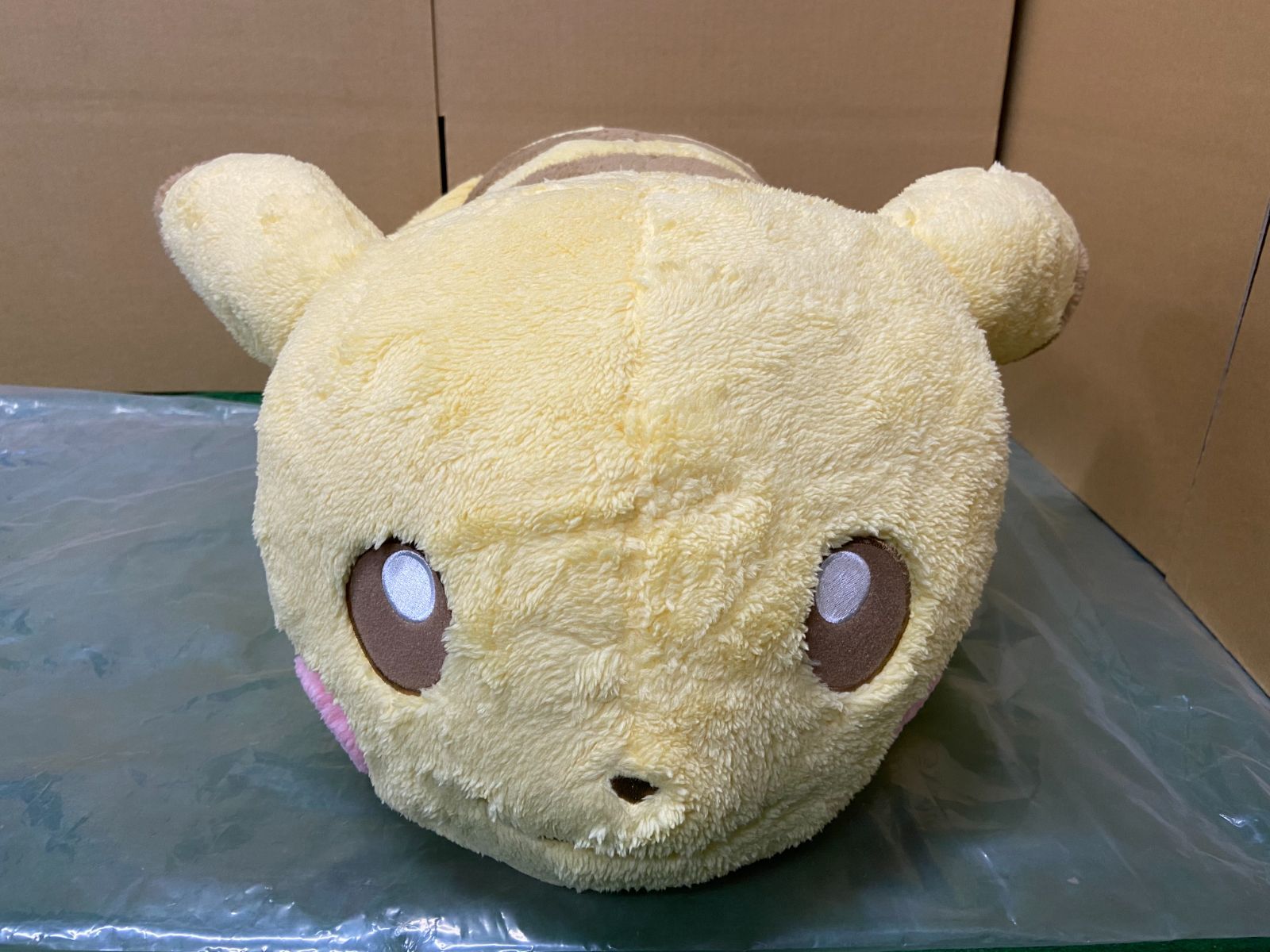 ポケモン　メスのピカチュウとっても大きなふんわりぬいぐるみ　約70㎝　タグ付き 51udJwvagcL._AC_UF350,