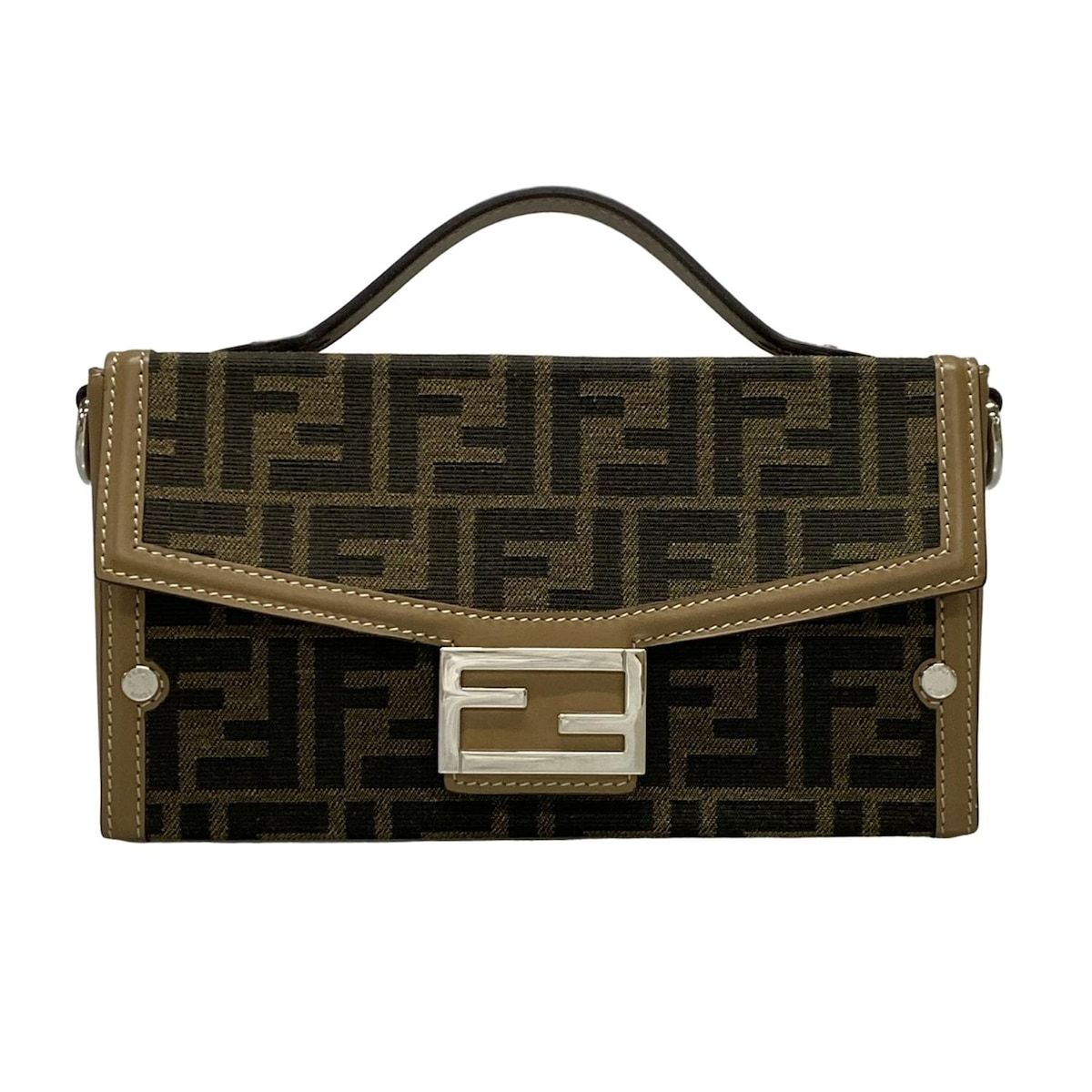 FENDI / フェンディ ハンドバッグ ブラック ベージュ 【公式通販】