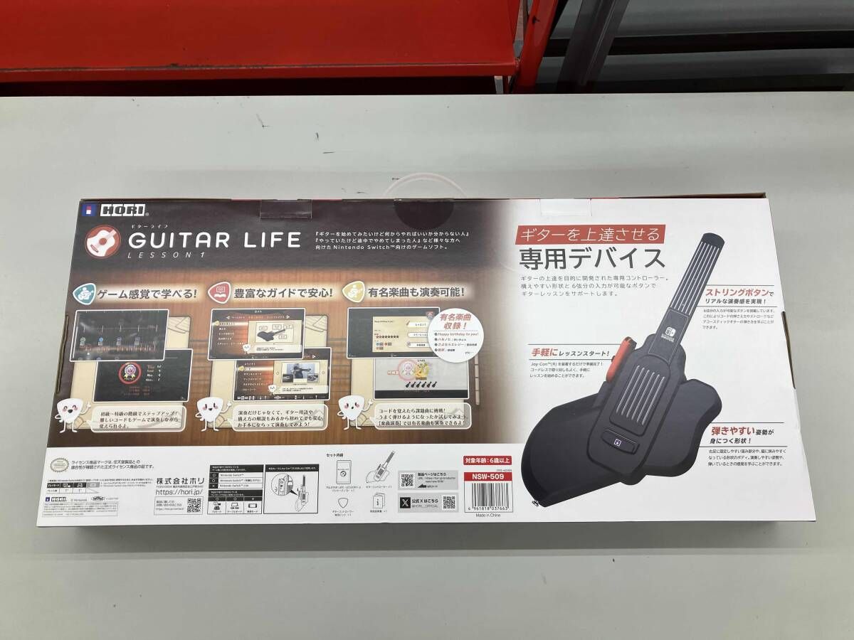 ソフト付 ニンテンドースイッチ GUITAR LIFE -LESSON1-