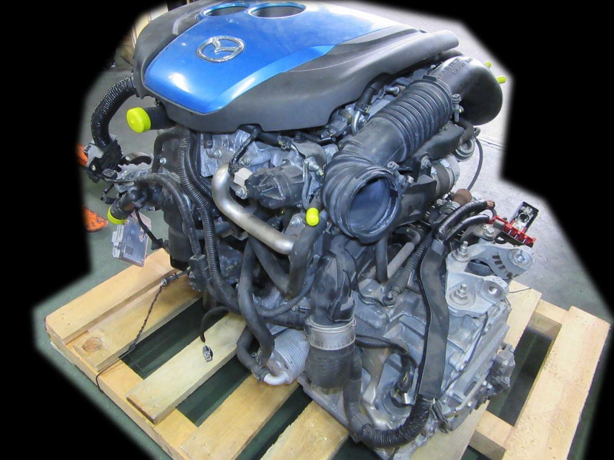 マツダ KE KE2AW CX-5 4WD 純正 エンジン オートマ トランスミッション SHVPTS ディーゼル ターボ