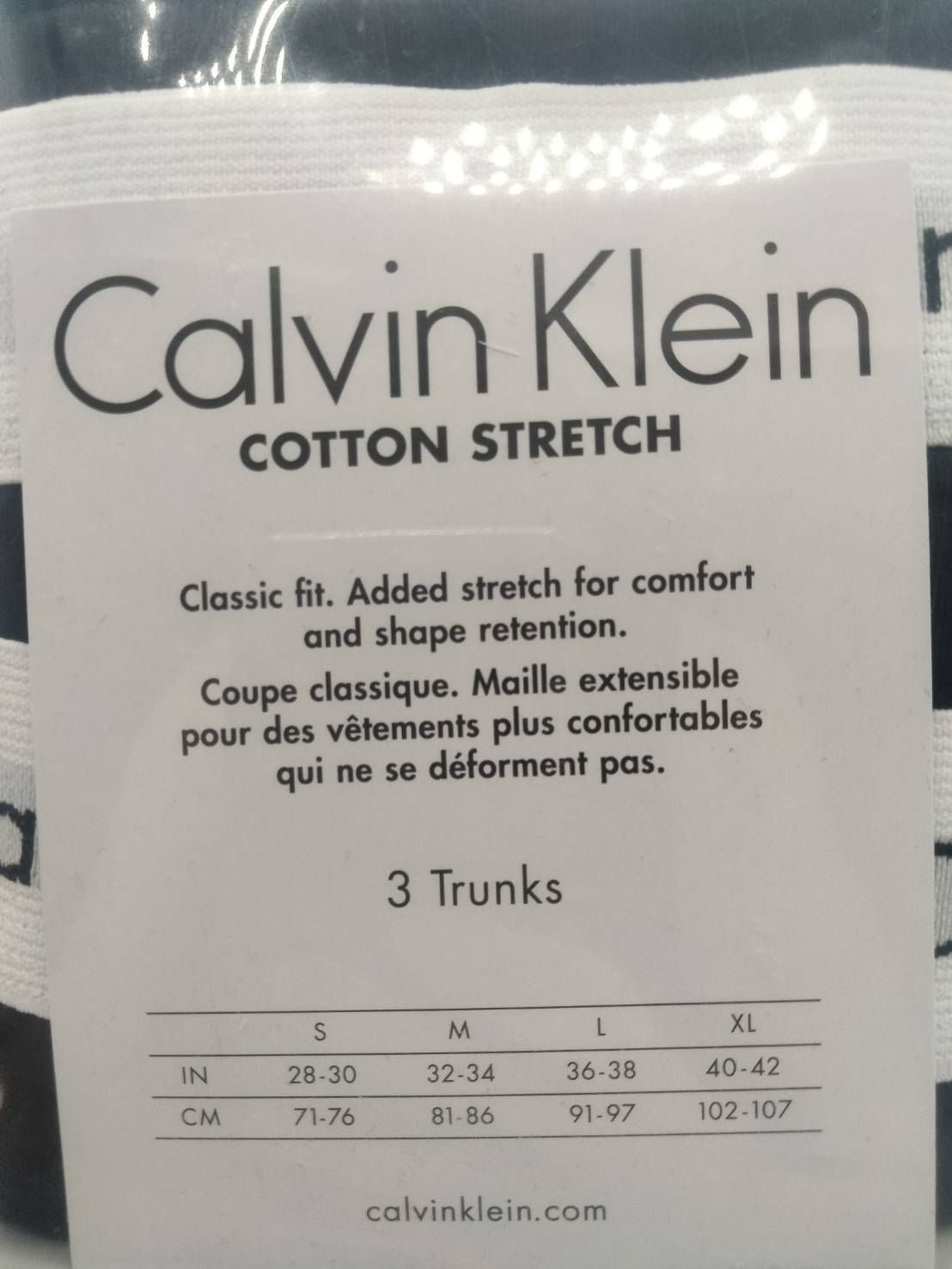 Calvin Klein(カルバンクライン) コットンストレッチ ボクサーパンツ