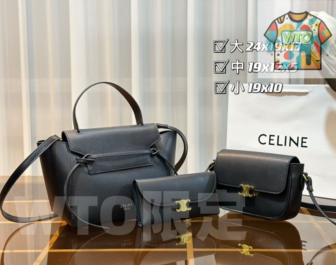 今日WTO】Prada プラダ、Celine セリーヌ 組み合わせパック 三
