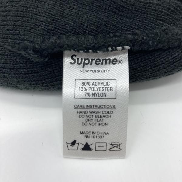  SUPREME ビーニーニット ブラック シュプリーム 19 その他 キャップ