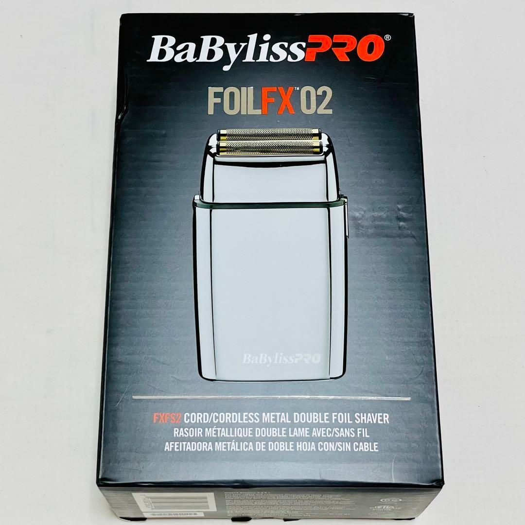 新品検品済 BaByliss Pro FOILFX02 Cordlessバリカン - 脱毛・除毛