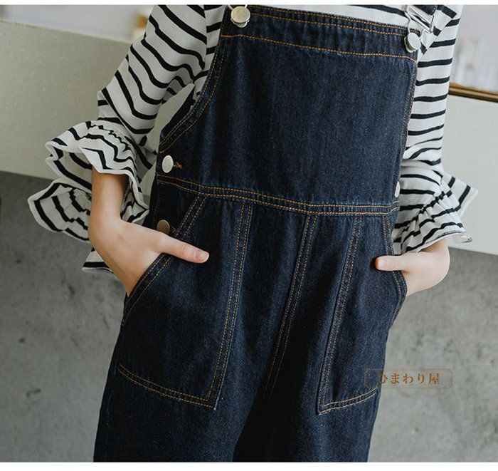 サロペット オーバーオール 子供 サロペット デニム 子供服 キッズ 女の子 女児 デニムサロペット オーバーオール デニムオーバーオール ジーンズ 単品 130cm 140cm 150cm 160cm 165cm igfi999