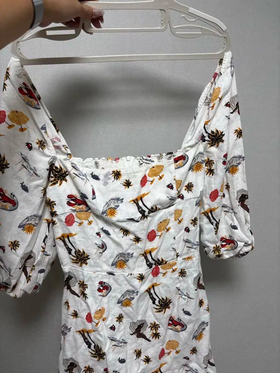 Reformation リフォーメーション リネン ミニ ONE PIECE