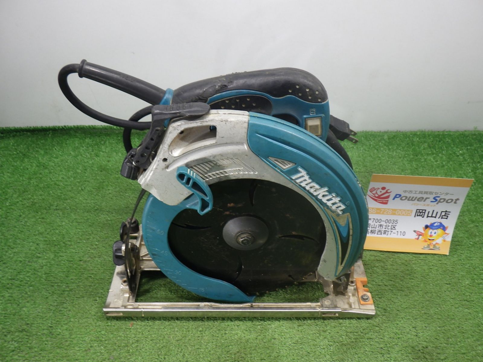 高感度ショップで2023年売れたブランド 中古品 48.07 製造年月 3501 電気ミゾキリ マキタ makita メンテナンス