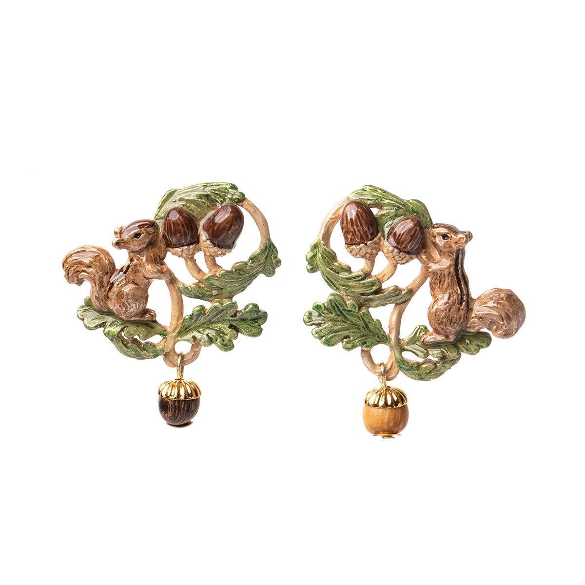 David Hope's Forest Earrings: Parnathopok Authorized Dealer Fairytale SK [PA543]