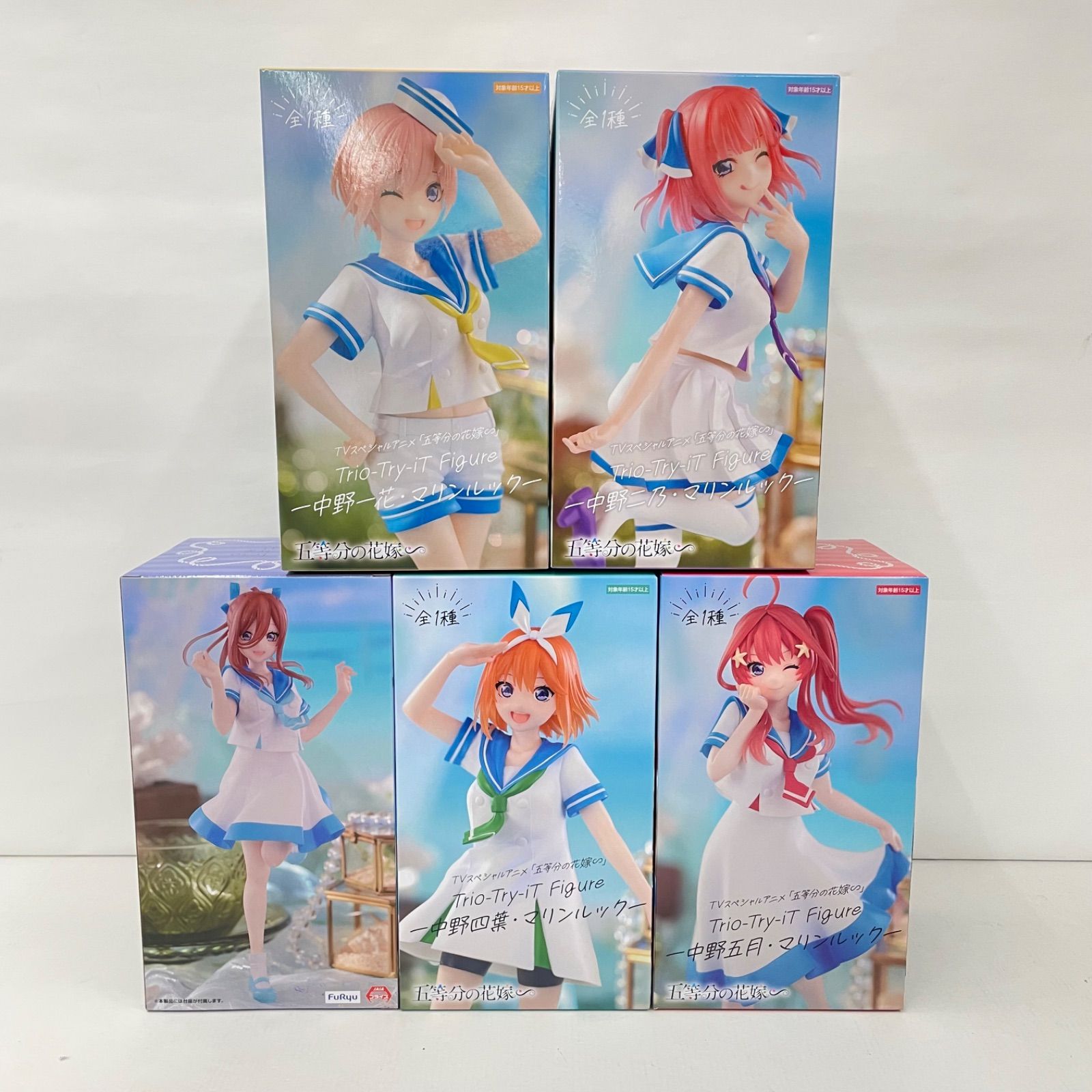 五等分の花嫁∽ Trio-Try-iT Figure マリンルック　5種コンプ Amazon.co.jp: 五等分の花嫁∽ Trio-Try-iT Figure 中野三玖