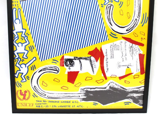 ベルナール・ビュッフェ　三つの風車 (リトグラフ作品) 装飾フレーム付き ベルナール・ビュッフェ 三つの風車 (リトグラフ作品) 装飾