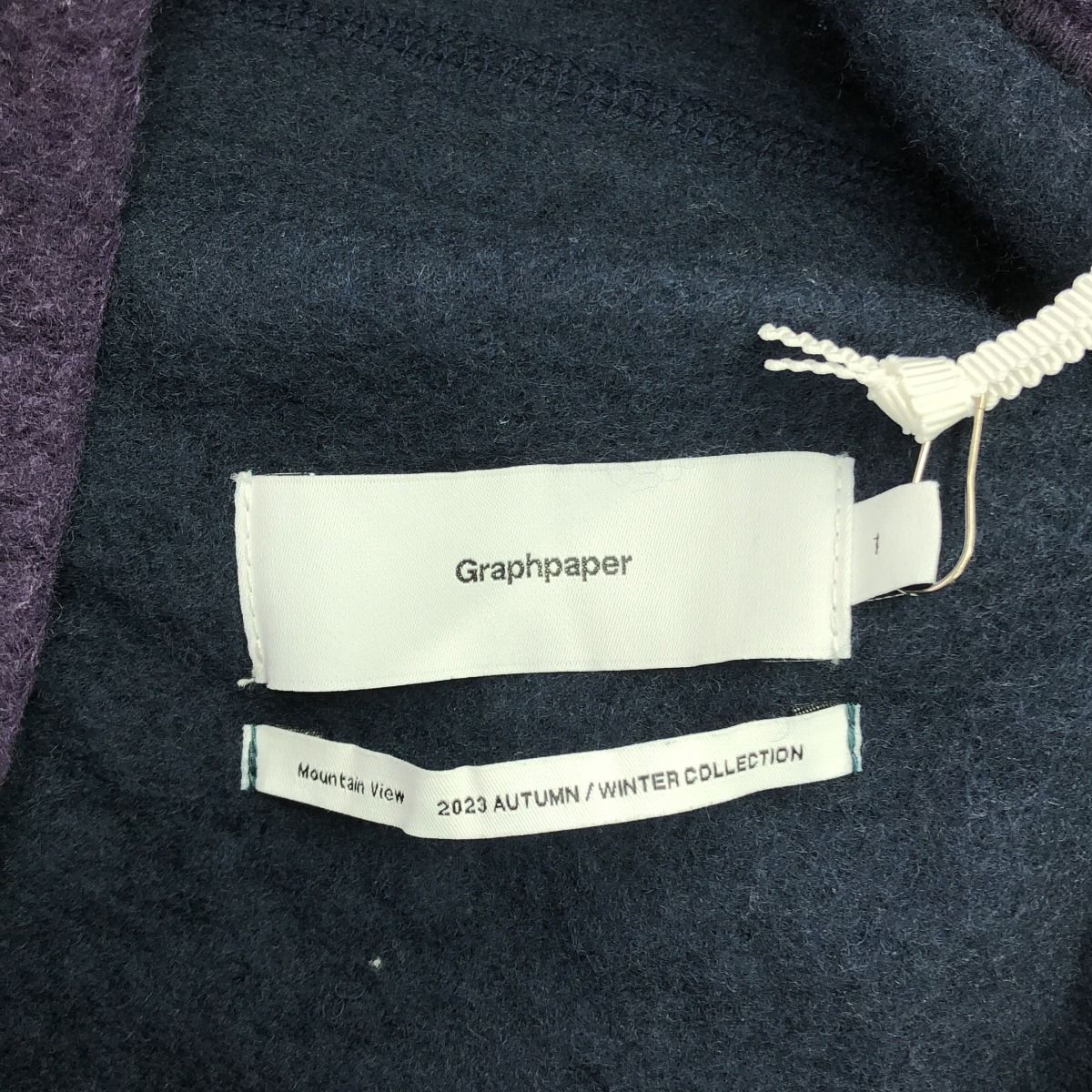 Graphpaper グラフペーパー 23AW Wool Fleece Pants ウールフリース