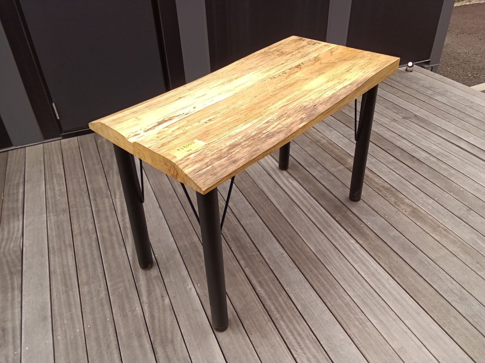 無垢材(桧)の自然形状テーブル　脚　雑木(良母) 無垢材(桧)の自然形状テーブル 脚 雑木(良母)