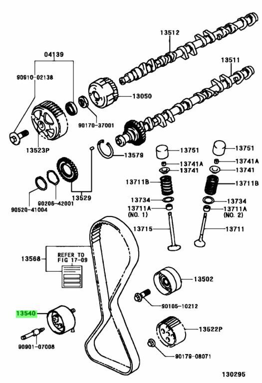 ○未使用 トヨタ JZX100 マーク2 クレスタ チェイサー 1JZ-GTE 純正