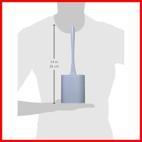 数量 26.5×7×11cm スモークブルー トイレブラシ ヨコズナクリエーション