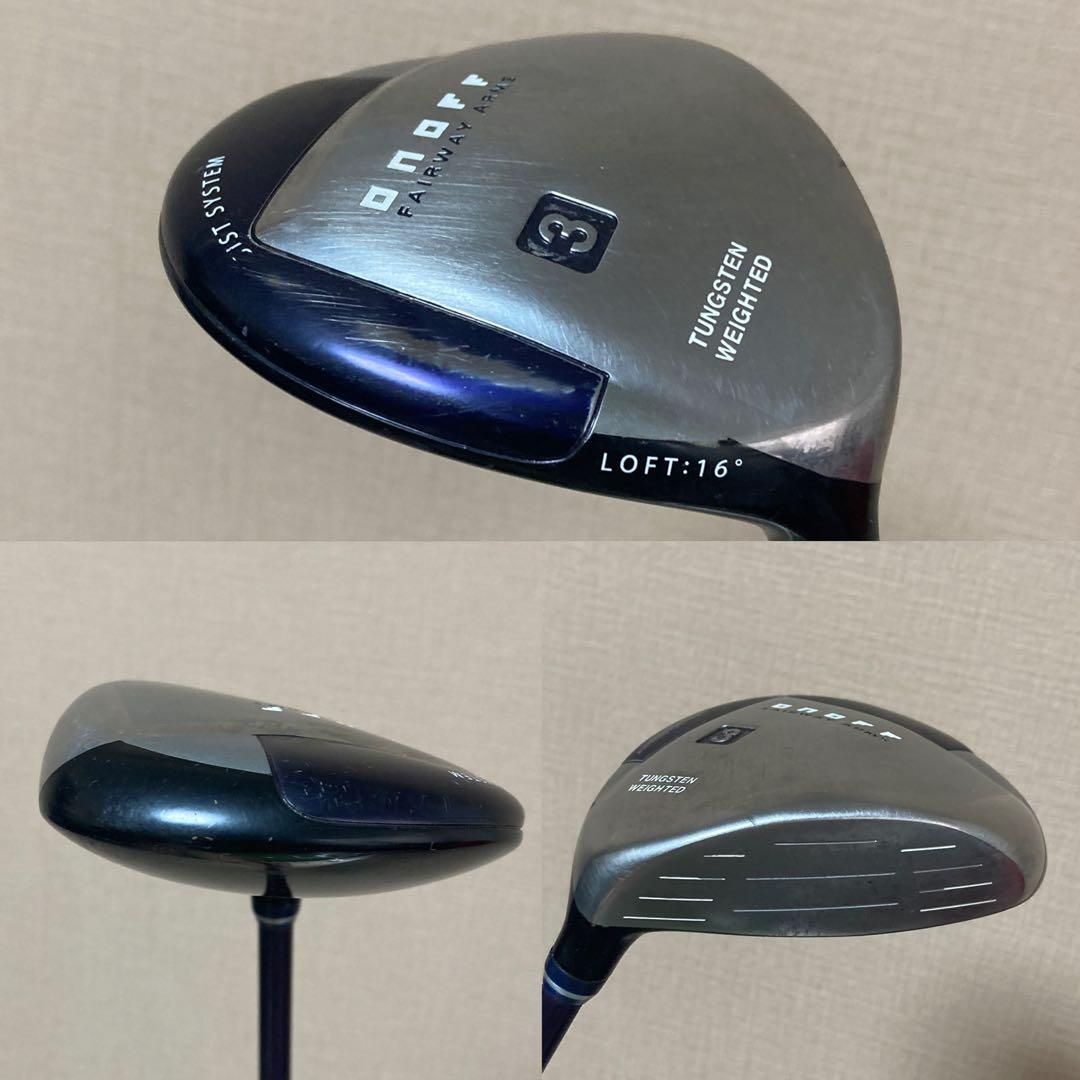 レディース　オノフ　ドライバー　フェアウェイウッド　ONOFF 1W 3W レディース オノフ ドライバー フェアウェイウッド ONOFF 1W 3W