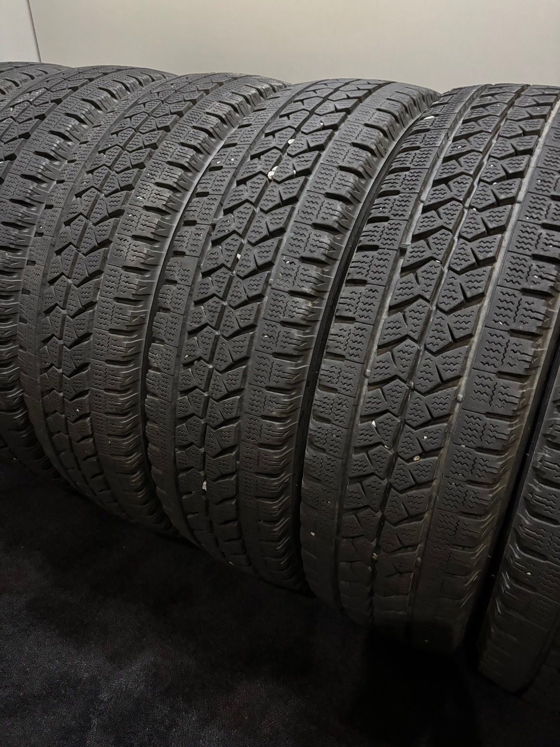 205|75R16 113|111L LT BRIDGESTONE|W979 21年 スタッドレス 6本 ブリヂストン ブリザック ライトトラック キャンター エルフ 南8-K302