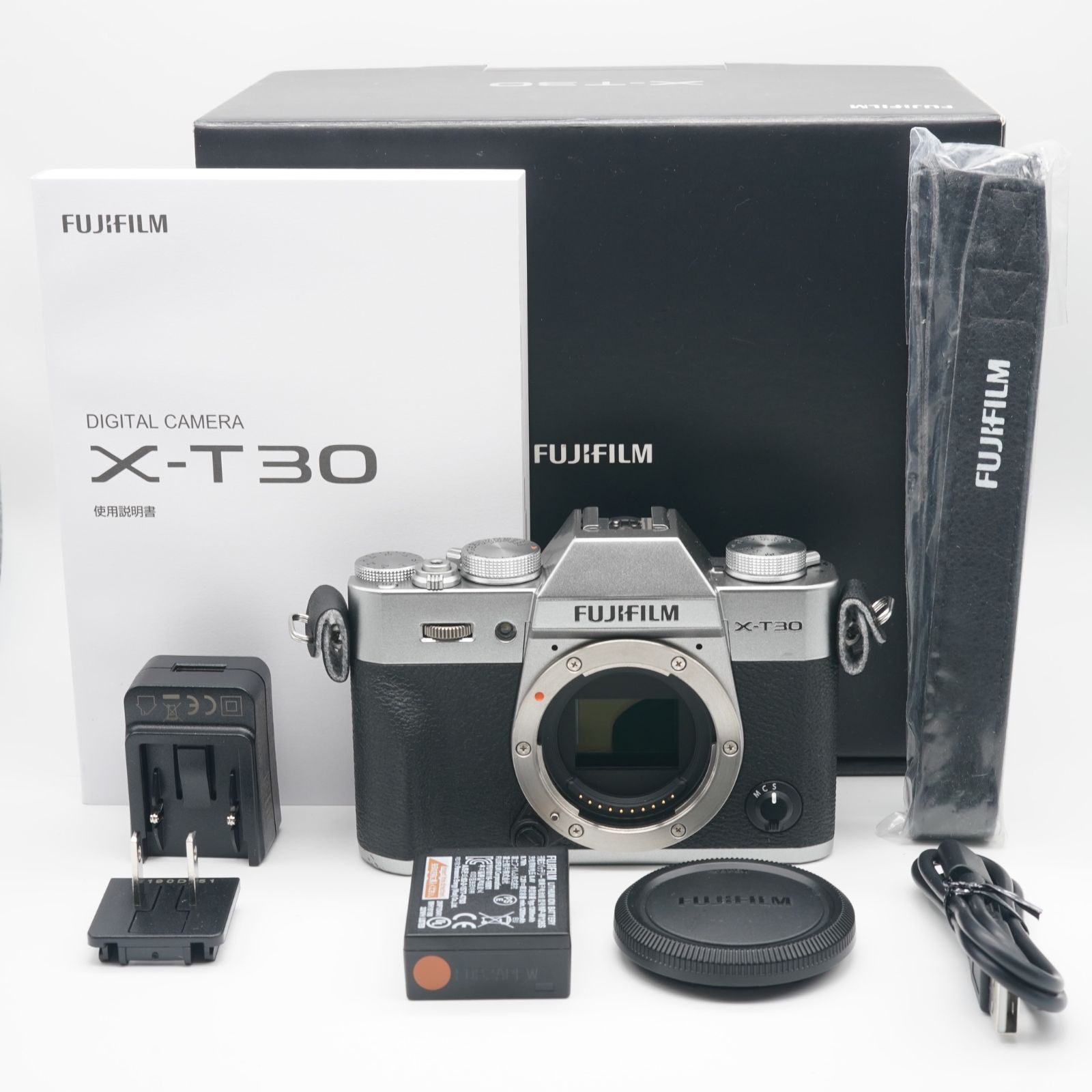 fujifilm xt30 シャッター回数約1600回 中古】FUJIFILM 富士フイルム X-T30 チャコールシルバー ミラー