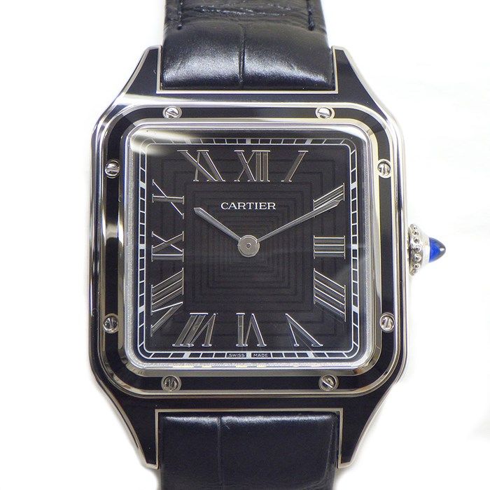 CARTIER MUST TANK (カルティエ マスト タンク) 黒文字盤