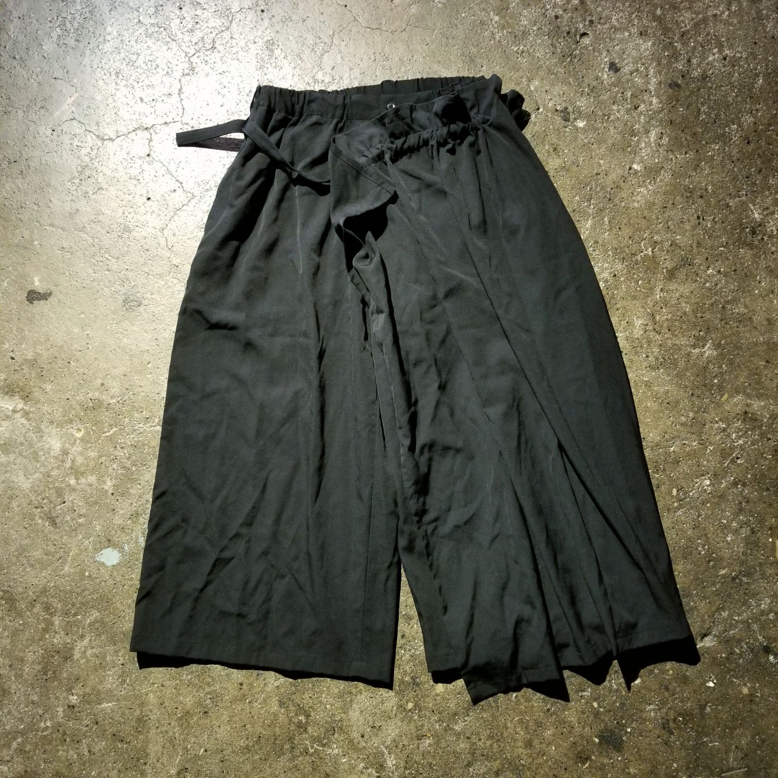 B Yohji Yamamoto 18aw ギャバラップスカートパンツ 2 2018aw ビー 