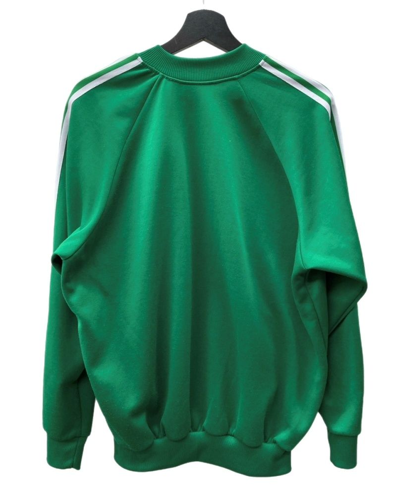 アディダス adidas 80 s Track Jacket トラック ジャケット 緑 ジャージ ロゴ グリーン Lサイズ 104MT-2046