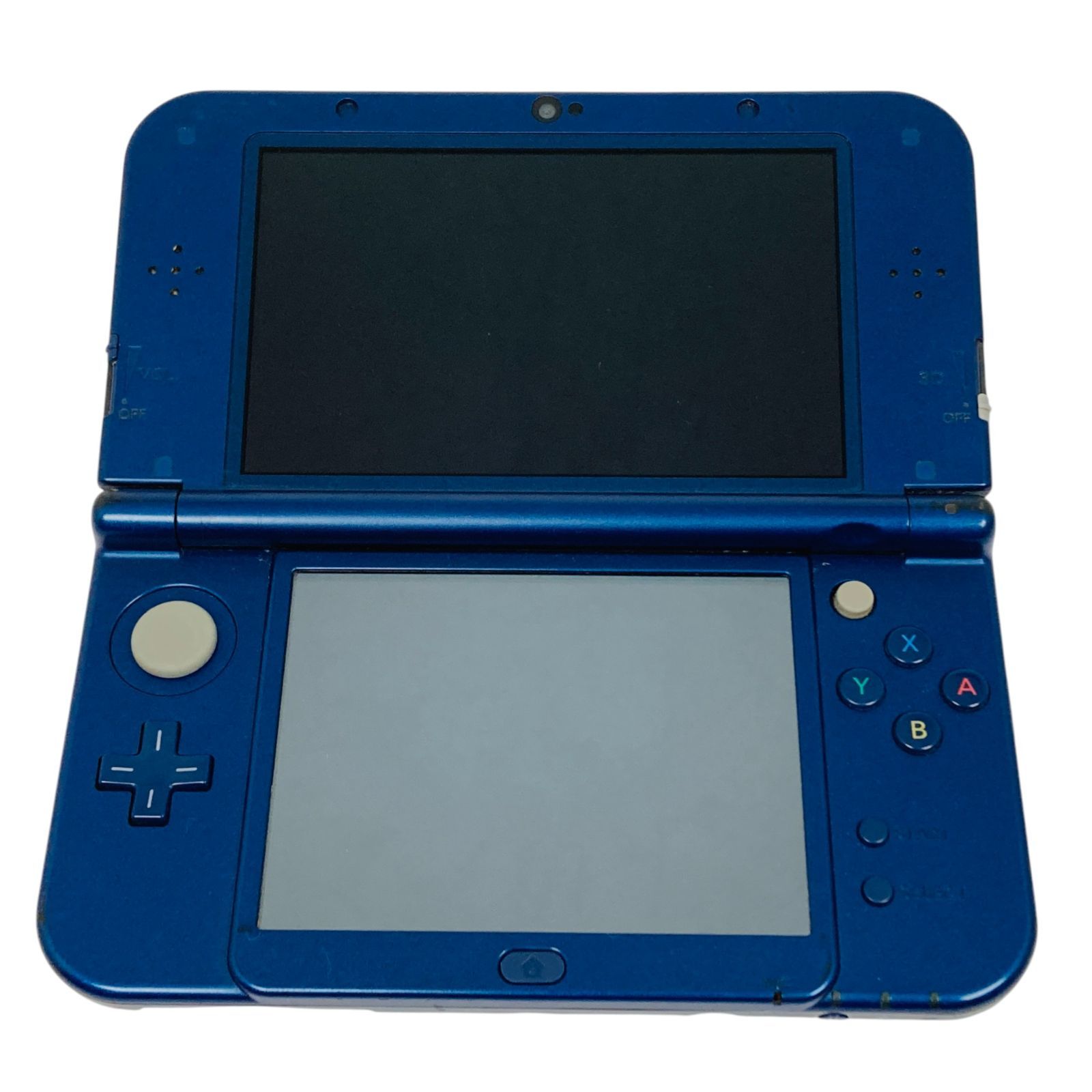 New Nintendo 3DS LL 充電器付き ジャンク メタリックブルー newニンテンドー 3DS LL メタリックブルー (充電器有り