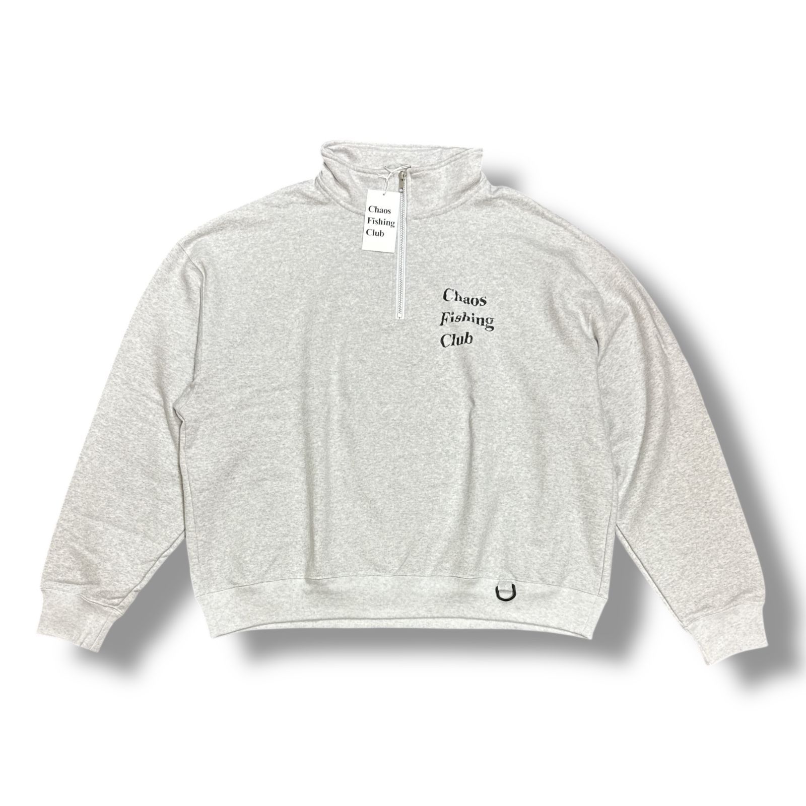参考上代22000円 未使用品 Chaos Fishing Club 24AW LOGO HALF ZIP 