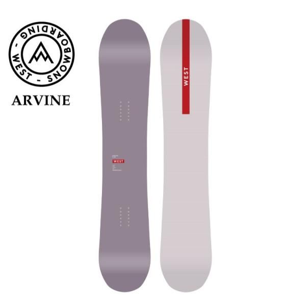 West Snowboarding SNOWBOARD ウエスト スノーボード ARVINE バックカントリー サーフライド フリーライド ハイブリッド キャンバー 女性