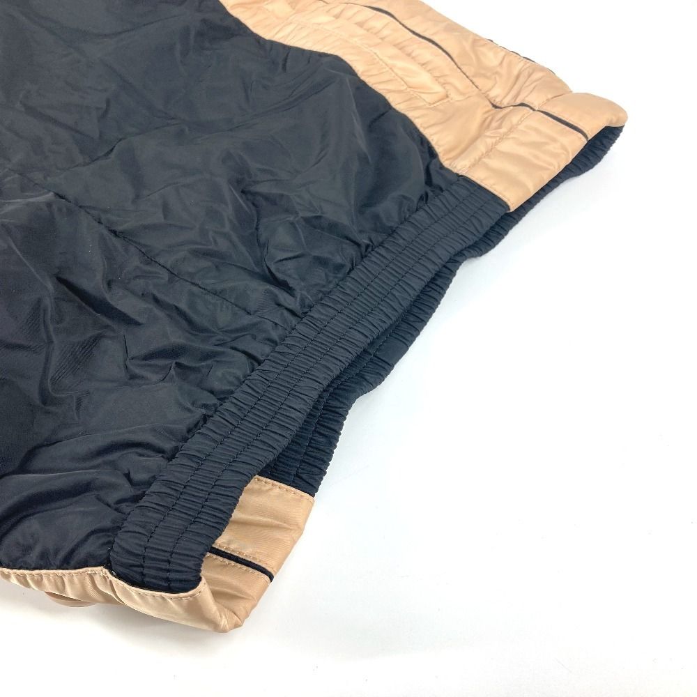 LOUIS VUITTON ルイヴィトン パンツ ロゴ ナイロン ブラック LOUIS  