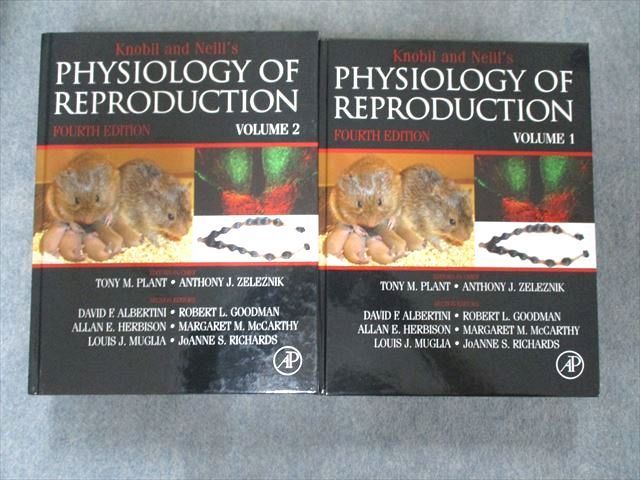 UT81-017 Academic Press Knobil and Neill's Physiology of Reproduction 状態良い 2015  00LaD