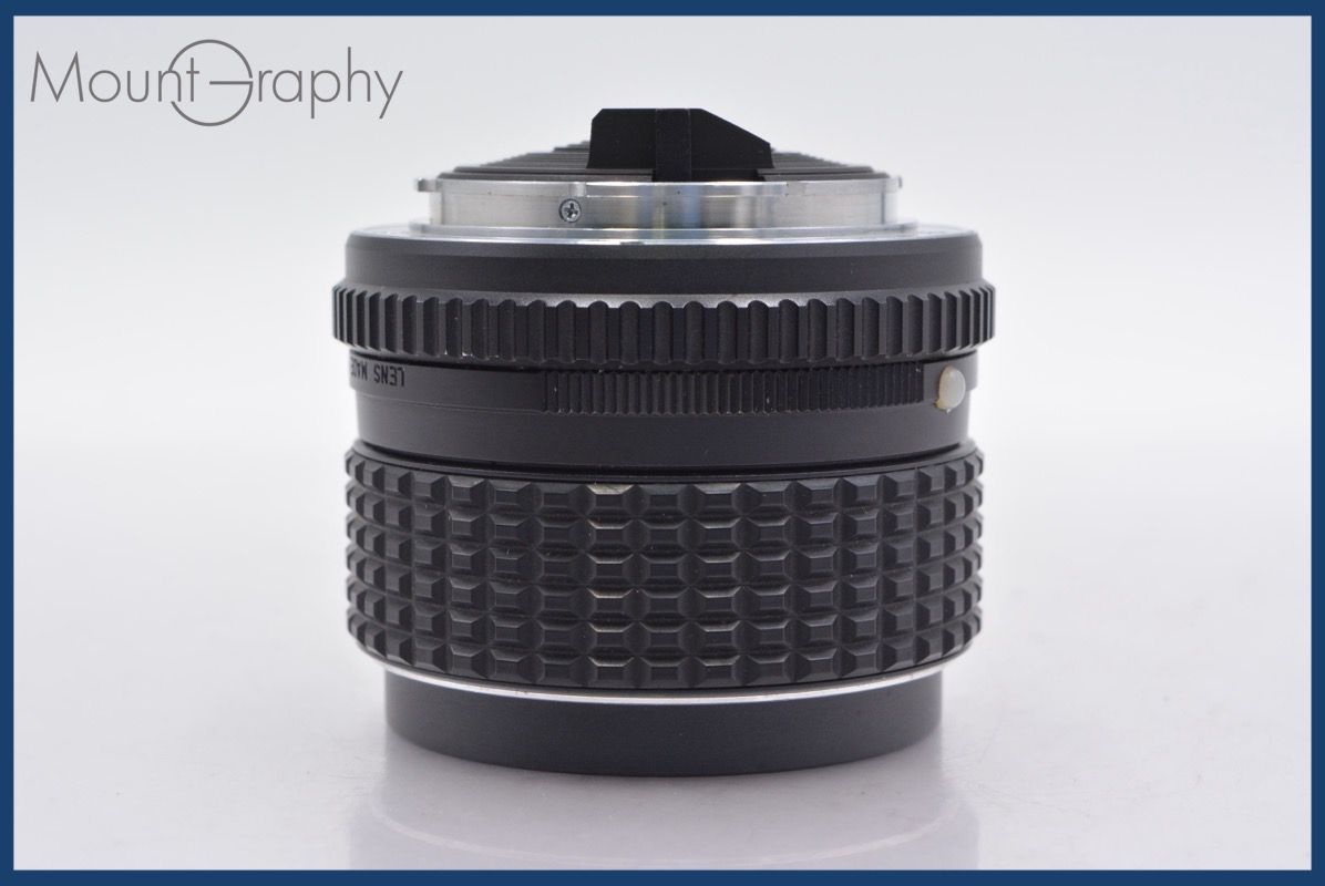 ペンタックス PENTAX SMC PENTAX 28mm F3.5 前後キャップ-レンズフィルター付 完動 同梱可 yk5335