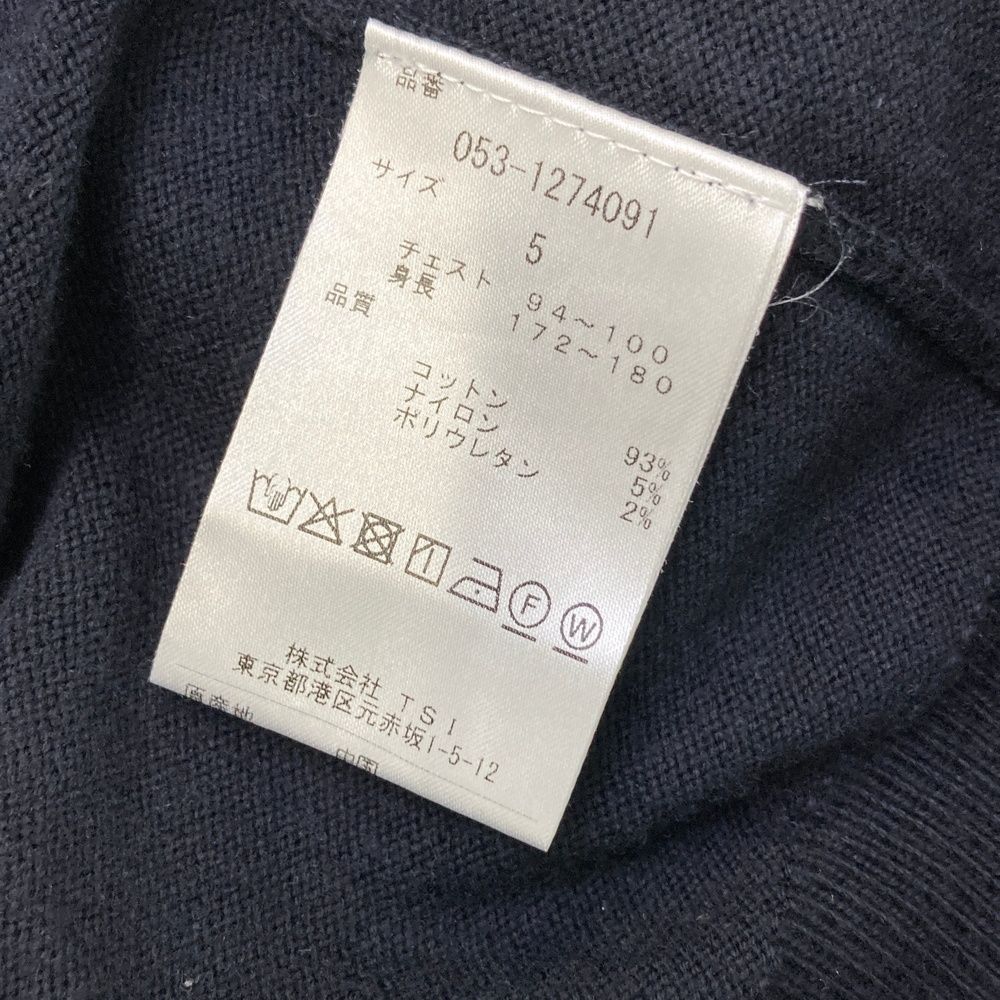 サイズ：5 PEARLY GATES パーリーゲイツ タートルネック ニット