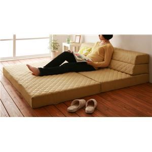 ソファーマットレス Clene アイボリー シングル 防ダニ 抗菌防臭ソファマットレス Clene クリネ 代引不可