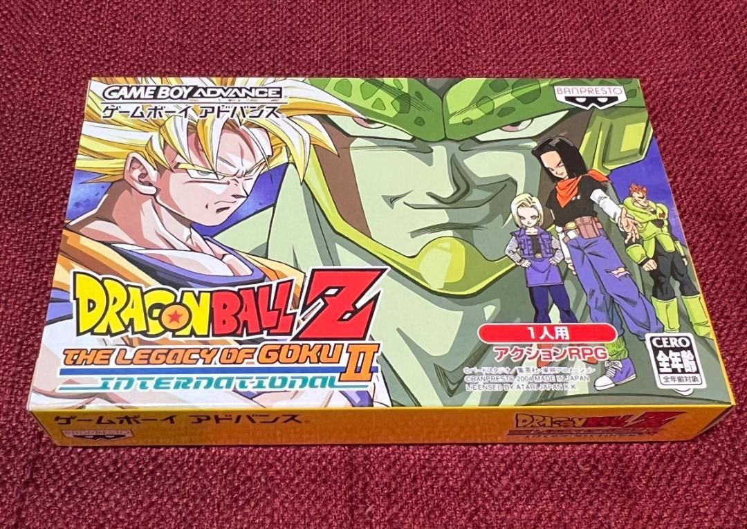 ドラゴンボールZ　ゲームボーイアドバンス 【箱説なし】 ドラゴンボールZ 舞空闘劇 箱説無 GBAアドバンス【管理1-8