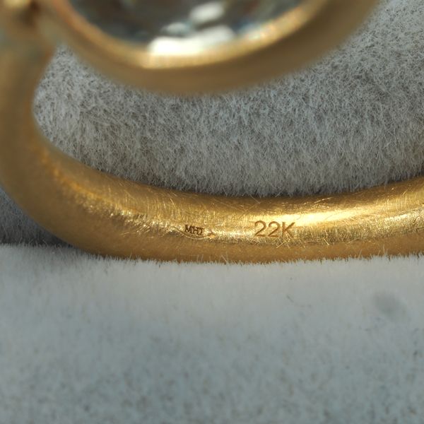 マリーエレーヌドゥタイヤック リング グリーンクォーツ 9.5号 K22  