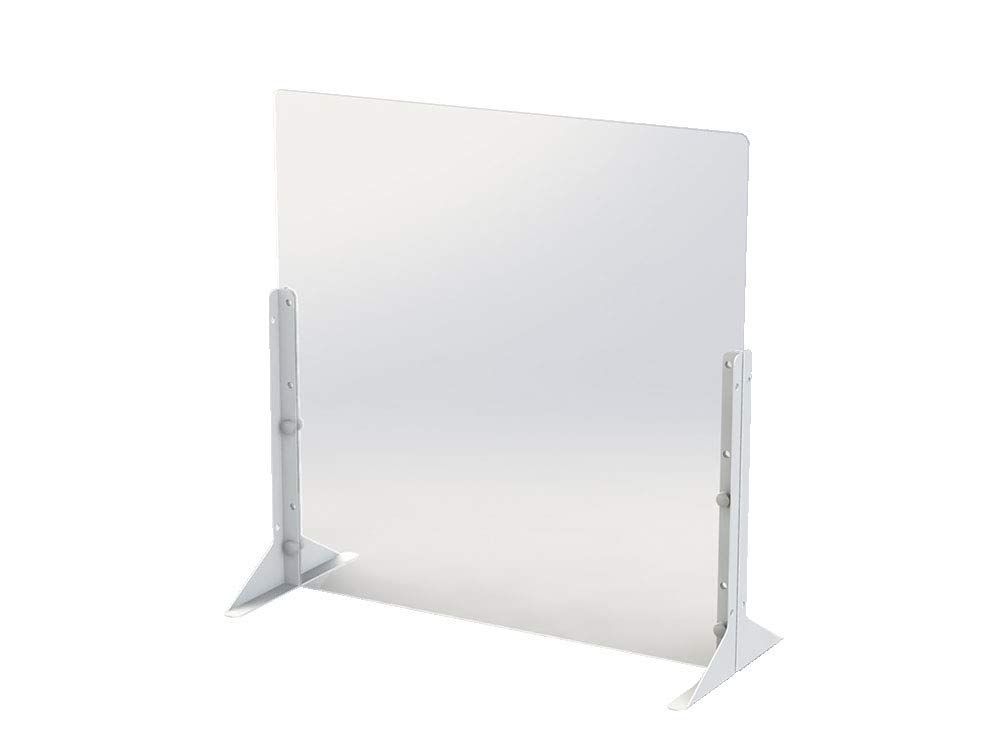 在庫処分 パーテーション アクリルパーティション 600×600mm ナカバヤシ PTS-AC6060CR